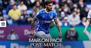 Marlon Pack post-match | Bolton Wanderers 1-1 Pompey