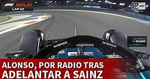 F1 | GP BAHREIN | FERNANDO ALONSO, FRASE ICÓNICA TRAS ADELANTAR A SAINZ Y HACER PODIO | DIARIO AS