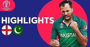 Wahab Stuns Hosts! | England vs Pakistan - Match Highlights | ICC Cricket World Cup 2019