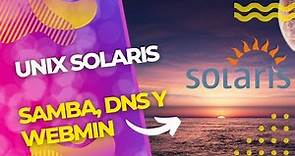 Como instalar Unix Solaris para Intel (Solaris 11.4) y configurar servidores: Samba, DNS y Webmin