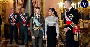 Leonor celebra su primera Pascua Militar vestida de cadete