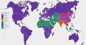 World Religions Map | PBS LearningMedia