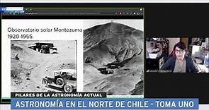 2021-08-17 Presentación sobre historia de la astronomía regional en Antofagasta