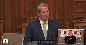 Governor Brian Kemp - 2024 State of the State