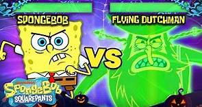 The Flying Dutchman Joins the Battle Arcade Arena! 👻🥊 SpongeBob SquareOff