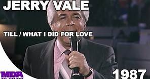 Jerry Vale - "Till" & "What I Did For Love" (1987) - MDA Telethon