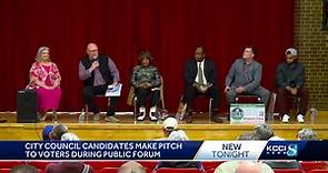 Candidates running for at-large Des Moines City Council seat speak to voters at public forum