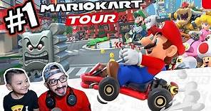 Super Mario en Carrera | Mario Kart Tour | Juegos Karim Juega