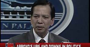 Gloria Arroyo's ups and downs in politics