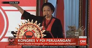 Full Pidato Politik Megawati Soekarnoputri