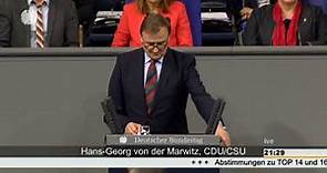 Hans-Georg von der Marwitz: Privatisierung von Ackerland und Wäldern [Bundestag 19.03.2015]