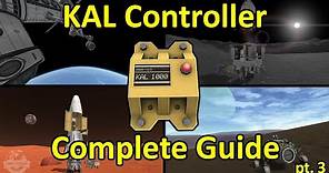 Complete Guide to the KAL Controller in Kerbal Space Program! Part 3 - Thrust Control