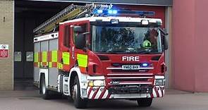 Doncaster First Pump Turnout - South Yorkshire Fire And Rescue Service