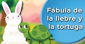 Fábula de la liebre y la tortuga para niños | Fábula con subtítulos