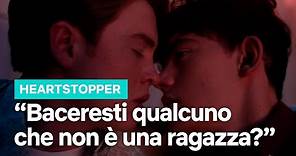 Il primo bacio di Charlie e Nick in HEARTSTOPPER | Netflix Italia