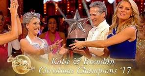 Katie Derham & Brendan Cole win Christmas Special 2017 - Strictly Come Dancing
