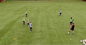 Soccer Drill: Combination Play