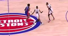 Detroit Pistons - Eugene Omoruyi hits the DEEP three to...
