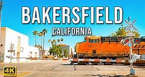 Driving Around Bakersfield California [4K] | United States