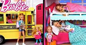 Barbie Sisters Morning to Night Routine School Life Episodes - Titi Toys & Dolls