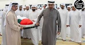 UAE President performs funeral prayer for late Sheikh Saeed