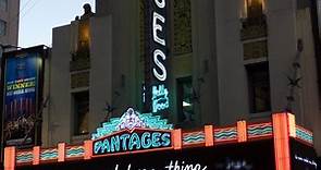 Pantages Theatre in Los Angeles, USA