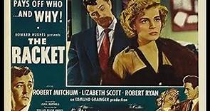 THE RACKET (1951) Theatrical Trailer - Robert Mitchum, Lizabeth Scott, Robert Ryan