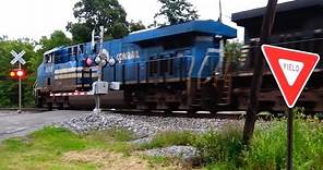 Action Packed Train Video! Heritage Unit, Special Train, Train Meets + Much More-Check This One Out!