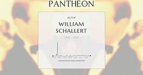 William Schallert Biography - American actor (1922-2016)