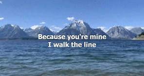 I Walk The Line by Johnny Cash (with lyrics)
