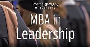 MBA in Leadership | John Brown University
