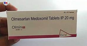 Olmin 20 Tablet | Olmesartan Medoxomil Tablet | Olmin 20mg Tablet Uses Benefits Dosage Review