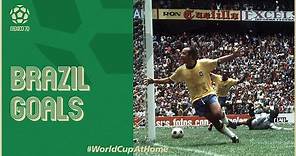 All of Brazil's 1970 World Cup Goals | Pele, Jairzinho & more!