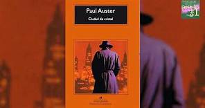 013 CIUDAD DE CRISTAL, Paul Auster. Capítulo 1