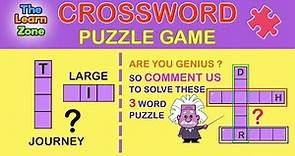 Crossword Puzzles with Answers | Crossword Puzzle | word game