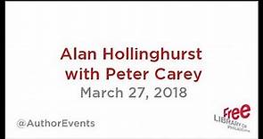 Peter Carey | A Long Way from Home with Alan Hollinghurst | The Sparsholt Affair