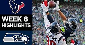Texans vs. Seahawks | NFL Week 8 Game Highlights