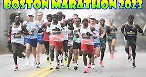 MARATONA DE BOSTON 2023 CORRIDA COMPLETA ( BOSTON MARATHON 2023 FULL RACE - ELIUD KIPCHGE ) FULL HD