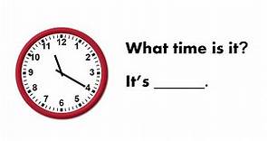 What time is it? How to Read Clocks: Hours and Minutes (Literacy/Beginner Adult ESL Practice)