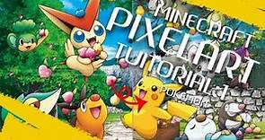 Minecraft Pokémon Pixel Art Tutorial (1)