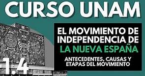✅ Historia de México: Movimiento de Independencia de la Nueva España | Antecedentes, causas y etapas