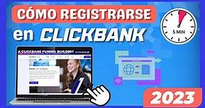 Cómo Crear Cuenta Afiliado en Clickbank - REGISTRO Paso a paso (2023)