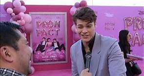 Blake Draper Carpet Interview at Disney Channel's Prom Pact Premiere