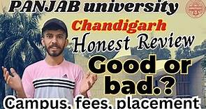 PANJAB university chandhigarh review video || Campus, political, placement, career & more details