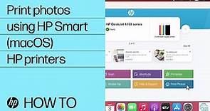 How do I print photos from my Mac using the HP Smart app | HP Printers | HP Support