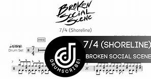 Broken Social Scene - 7/4 (Shoreline) (Drum transcription) | Drumscribe!