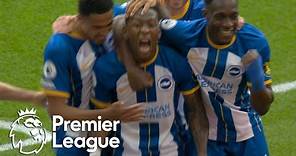 Pervis Estupinan adds third Brighton goal v. Arsenal | Premier League | NBC Sports