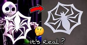 How to make SPIDER with Paper Cutting | How to make Paper Spider