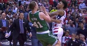 Kelly Olynyk and Kelly Oubre Jr. FIGHT | 2017 NBA Playoffs | BOS vs WAS |