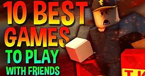 Top 10 Best Roblox games to play with friends in 2021